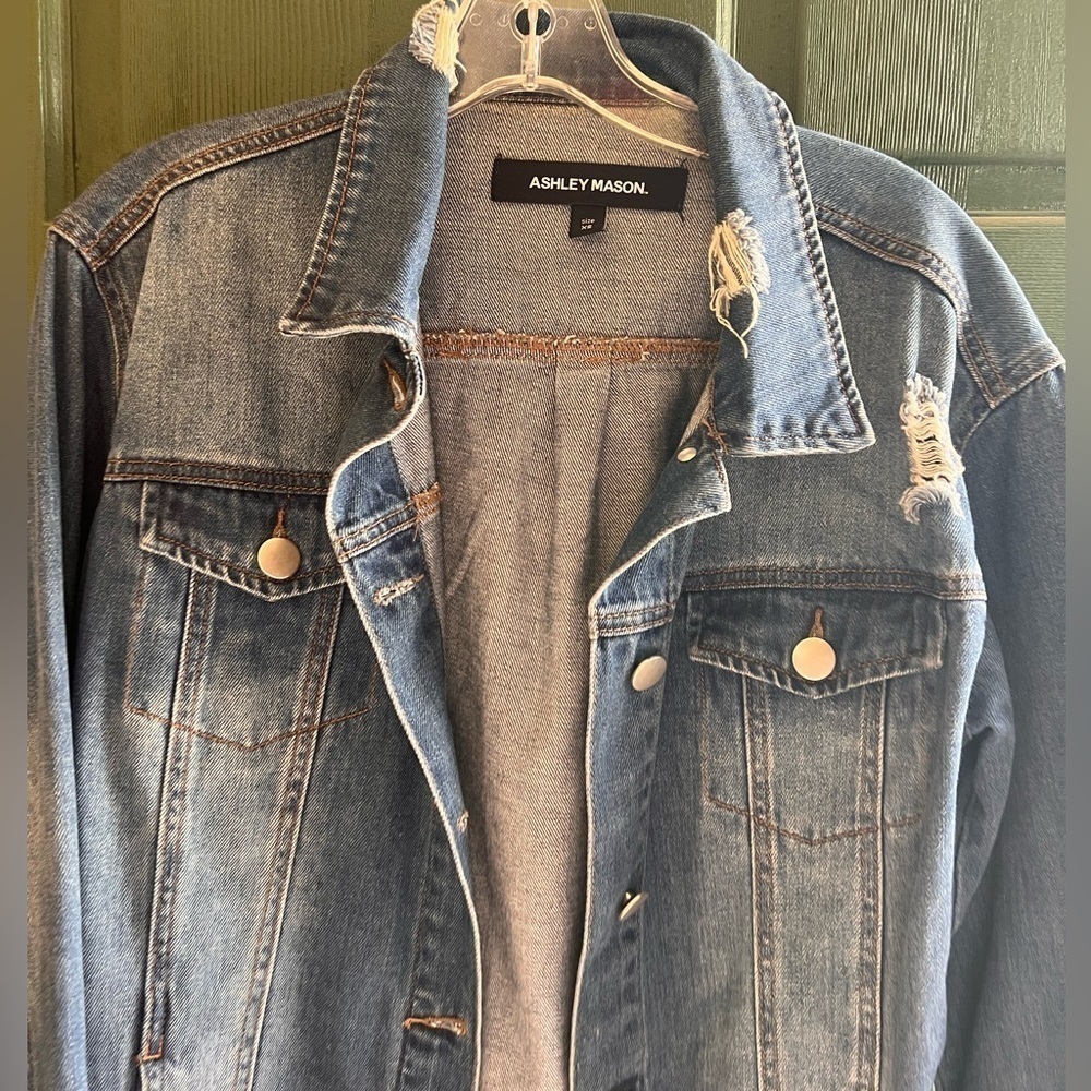 Jean jacket oversized - Picture 4 of 5